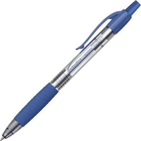 INTEGRA Gel Pen, 0.7mm Point, Retractable, 12/DZ, Blue PK ITA36202